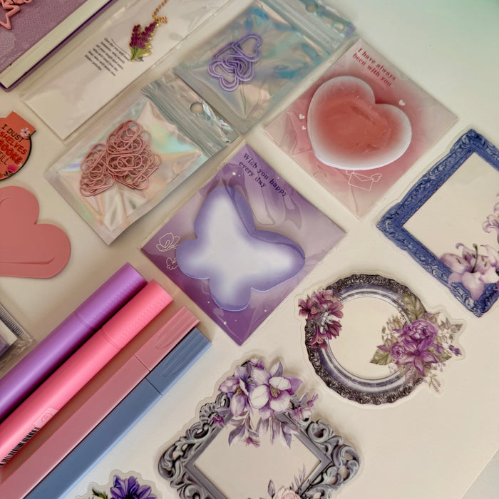 Lilac & Blush Journal & Stationery Box ⭐️⭐️