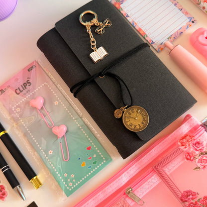 Black & Blush Stationery Box