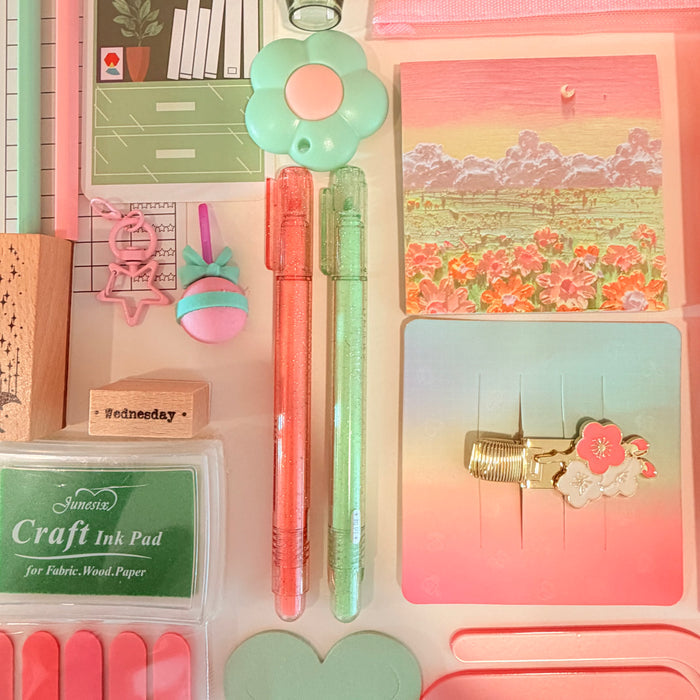 Ultimate Pastel Stationery Set – Cute Desk & Journaling Essentials