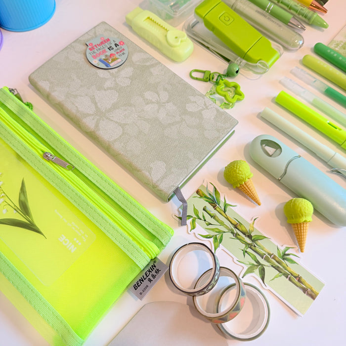 Green Serenity Stationery Set