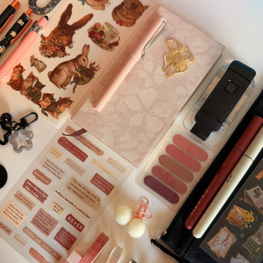 Beige & Black Stationery Bundle