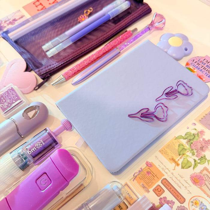 Lavender Garden Stationery Bundle