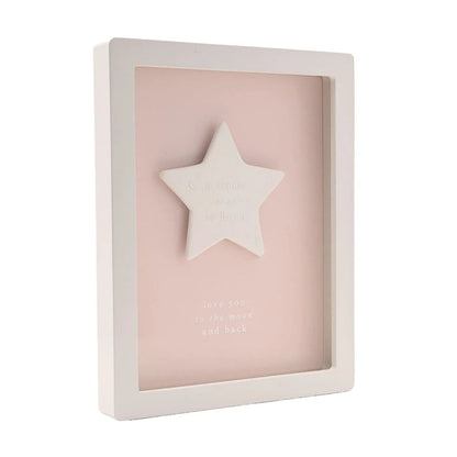 A Little Star is Born' Mini Pink Framed Art Accessories