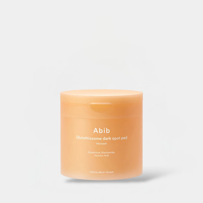 Abib Glutathiosome Dark Spot Pad Vita Touch (60 Pads) أبيب جلوتاثيوسوم وسادة بقعة داكنة فيتا تاتش - Princess Cosmetics Qatar