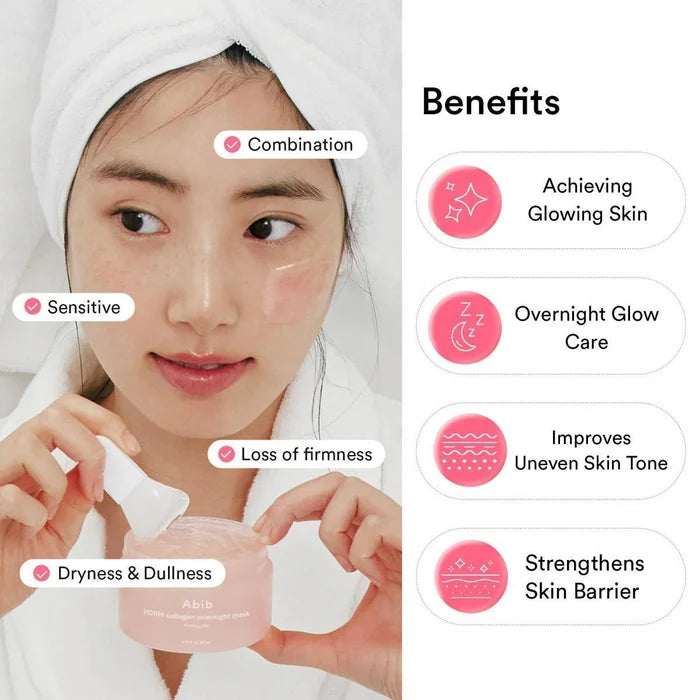 Abib PDRN Collagen Overnight Mask Firming Jelly 80 mL