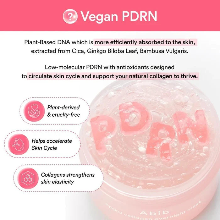 Abib PDRN Collagen Overnight Mask Firming Jelly 80 mL