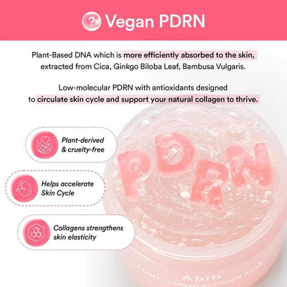 Abib PDRN Collagen Overnight Mask Firming Jelly 80 mL