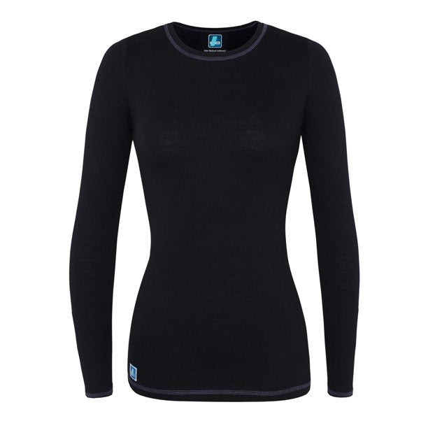 Adar Long Sleeve Fitted Underscrub Tee Shirt