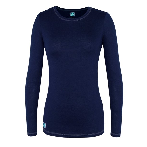 Adar Long Sleeve Fitted Underscrub Tee Shirt
