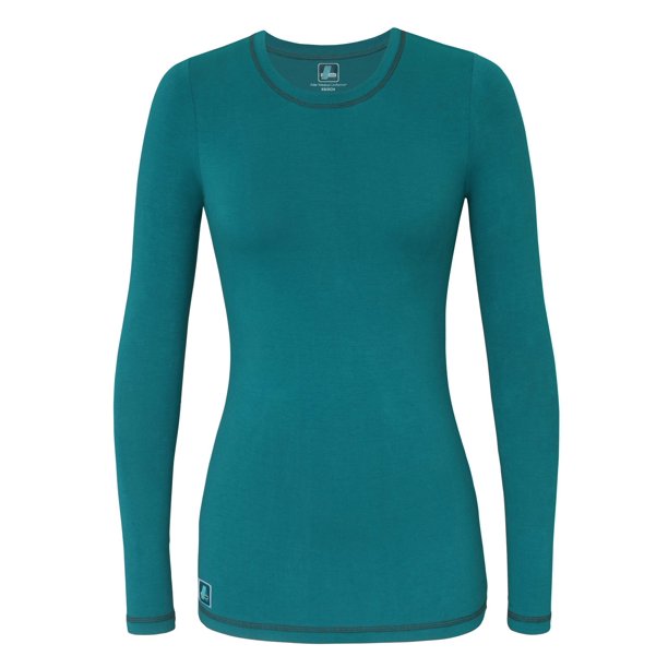Adar Long Sleeve Fitted Underscrub Tee Shirt