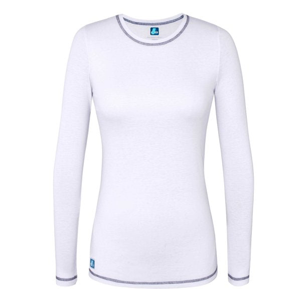 Adar Long Sleeve Fitted Underscrub Tee Shirt