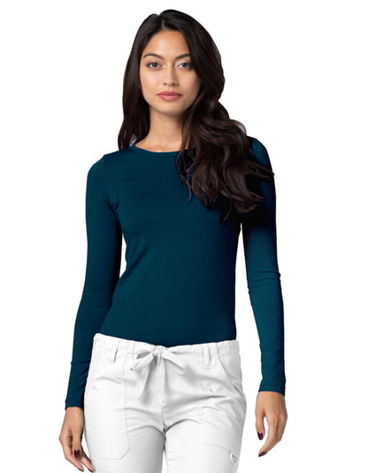 Adar Unisex Long Sleeve Comfort Underscrub Tee Shirt