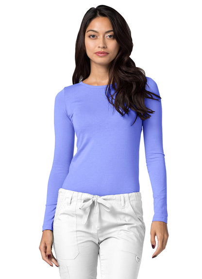 Adar Unisex Long Sleeve Comfort Underscrub Tee Shirt