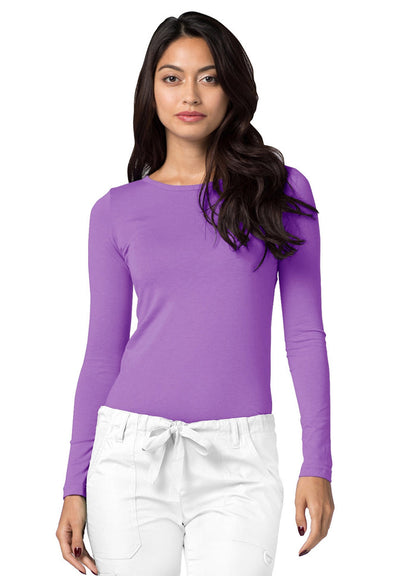Adar Unisex Long Sleeve Comfort Underscrub Tee Shirt