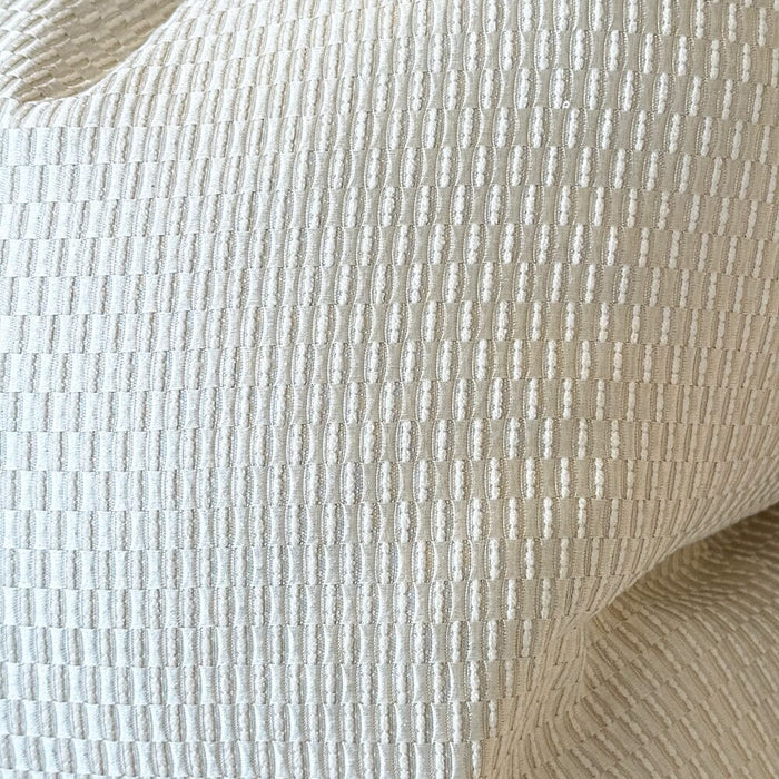 Adeline Cream & Gold Textured Feather Filled Cushion - 50x50cm Textiles