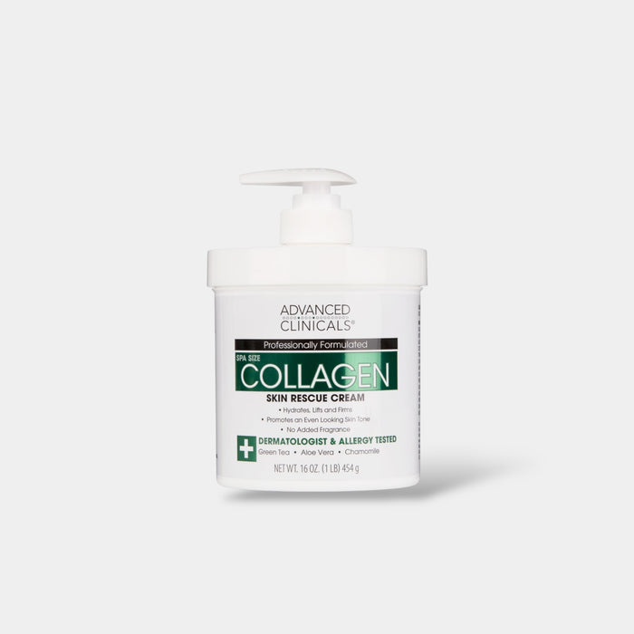 Advanced Clinicals Collagen Cream 454g كريم الكولاجين من شركة أدفانسد كلينيكالز