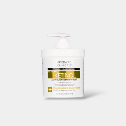 Advanced Clinicals Retinol Cream 454g كريم الريتينول من شركة أدفانسد كلينيكالز - Princess Cosmetics Qatar