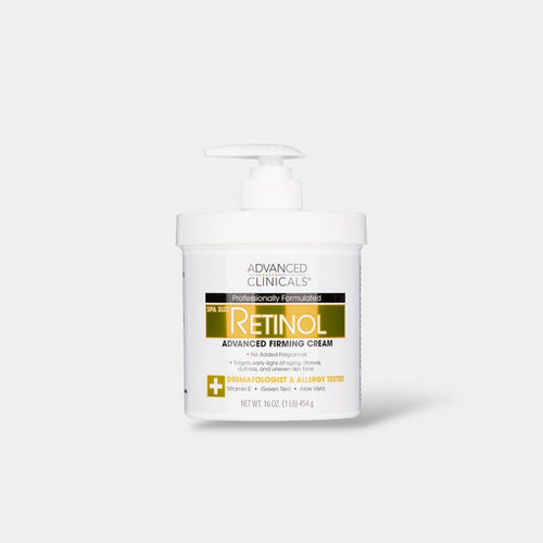 Advanced Clinicals Retinol Cream 454g كريم الريتينول من شركة أدفانسد كلينيكالز - Princess Cosmetics Qatar