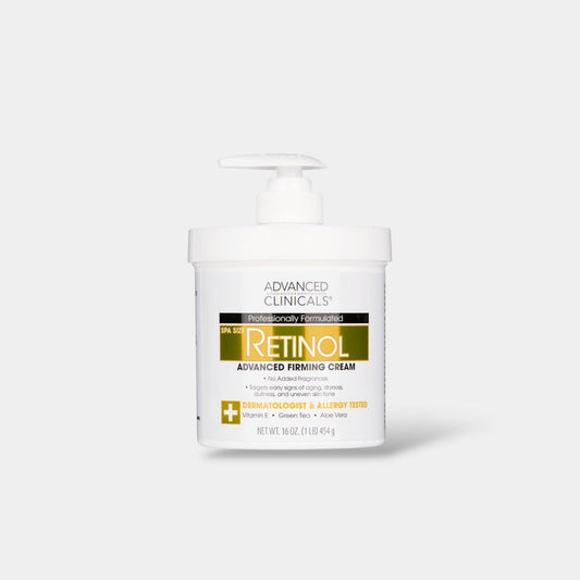 Advanced Clinicals Retinol Cream 454g كريم الريتينول من شركة أدفانسد كلينيكالز - Princess Cosmetics Qatar