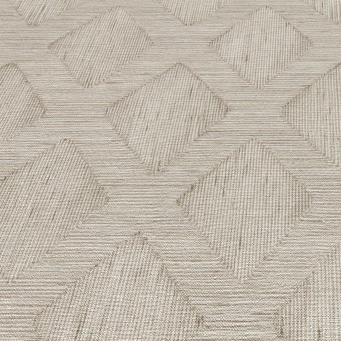 Alaric Taupe Diamond Print Wallpaper Home Improvement