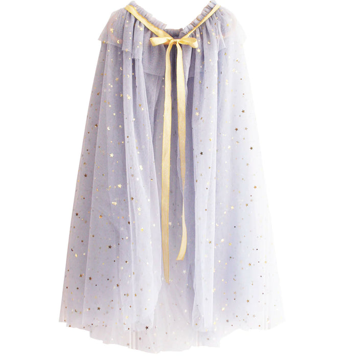 Alimrose Dress Up Star Cape - Grey Gold