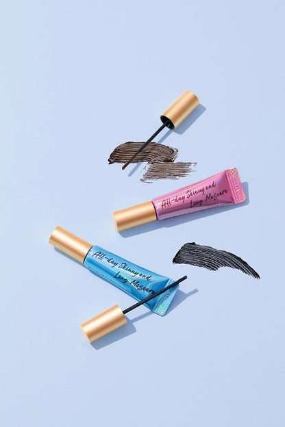 ALL - DAY LONG AND CURL MASCARA BROWN - Mascara Gene Pentru Volum Si Alungire Maro - skinseen.ro