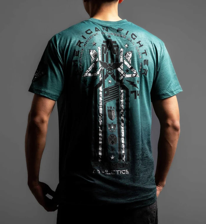 AMERICAN FIGHTER T SHIRT - FM14975 - OCEANPORT