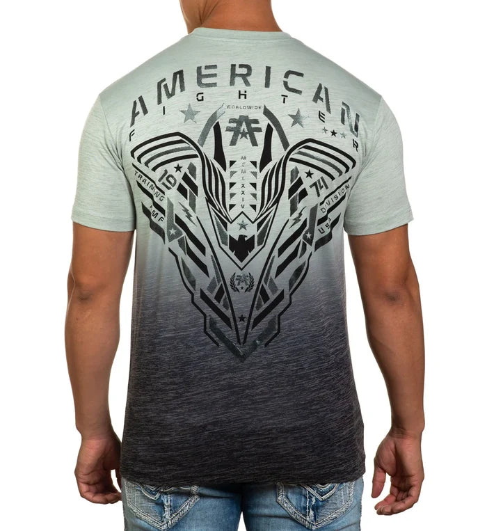 AMERICAN FIGHTER T SHIRT - FM15114 - HOLLINS