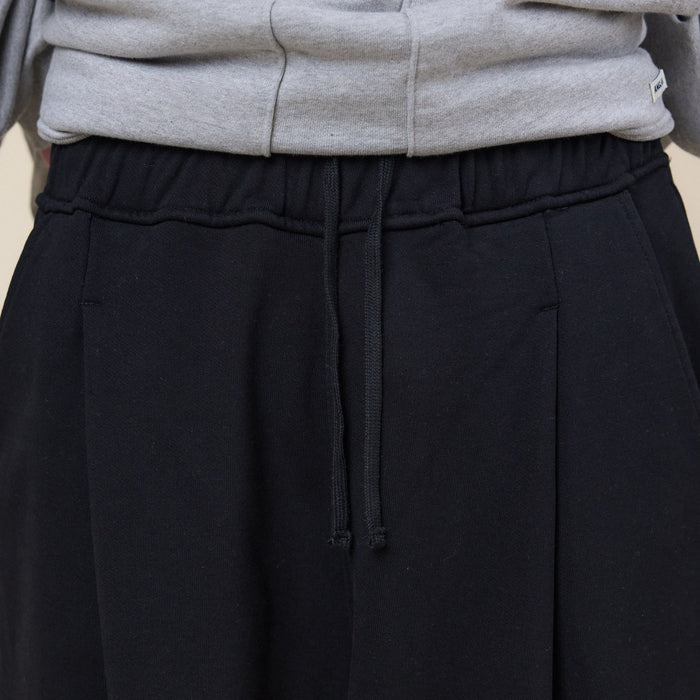 Anglan - Loose Fit Jogger Sweatpants - Black