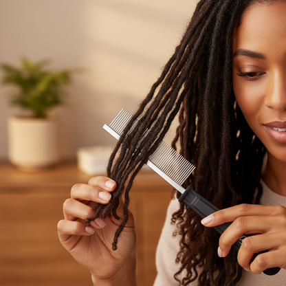 Annie Dreadlock Comb Extra Long, 1 Count, Black