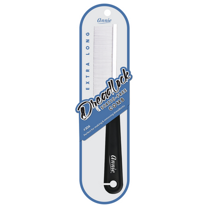 Annie Dreadlock Comb Extra Long, 1 Count, Black