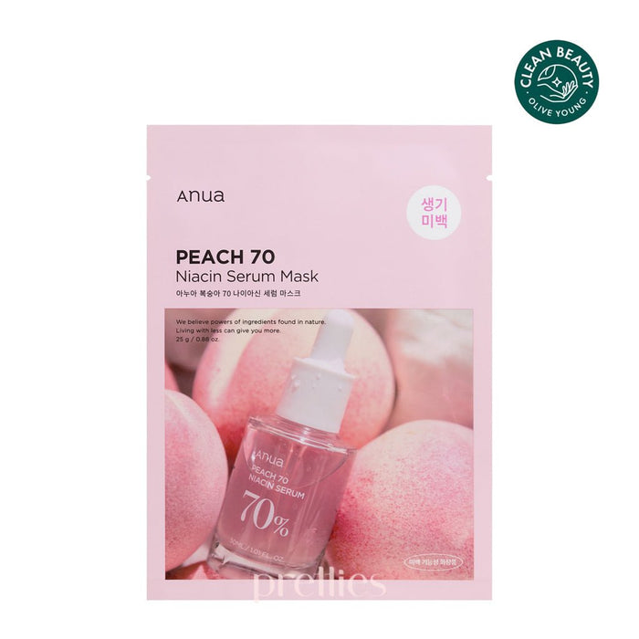 ANUA Peach 70% Niacinamide Serum Mask 25ml