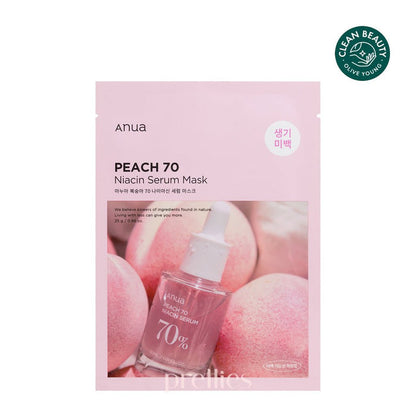 ANUA Peach 70% Niacinamide Serum Mask 25ml