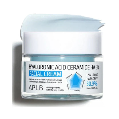 APLB Hyaluronic Acid Ceramide Ha B5 Facial Cream 30.9% كريم الهايلرونك اسد والسيراميد