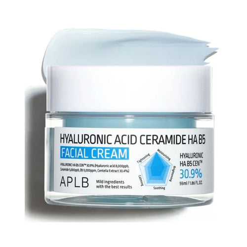 APLB Hyaluronic Acid Ceramide Ha B5 Facial Cream 30.9% كريم الهايلرونك اسد والسيراميد