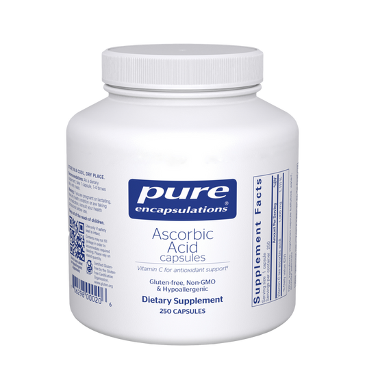 Ascorbic Acid 250 Capsules by Pure Encapsulations