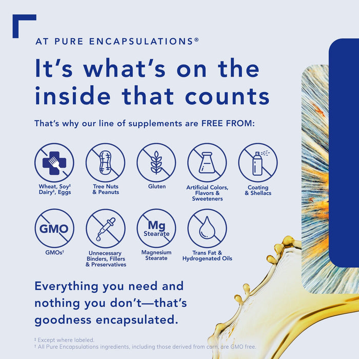 Ascorbic Acid 250 Capsules by Pure Encapsulations