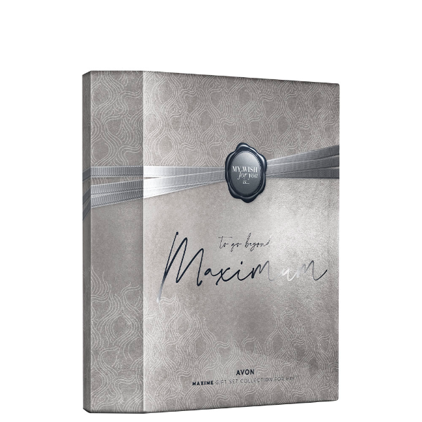 Avon Maxime for Him Perfume Gift Set / Box