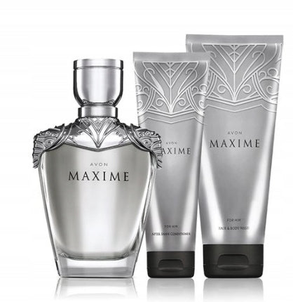 Avon Maxime for Him Perfume Gift Set / Box