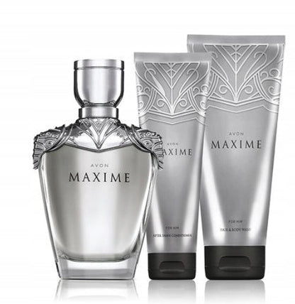 Avon Maxime for Him Perfume Gift Set / Box