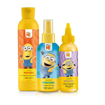 Avon Minions Orange Bathtime Gift Set for Boys