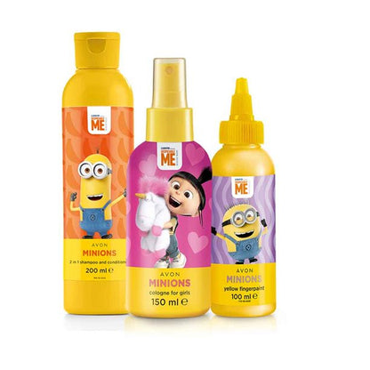 Avon Minions Strawberry Bathtime Gift Set for Girls