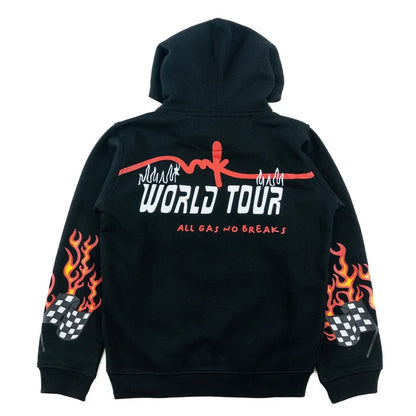 (B) KIDS MAKOBI CRUISIN HOODIE - M4200 - BLACK