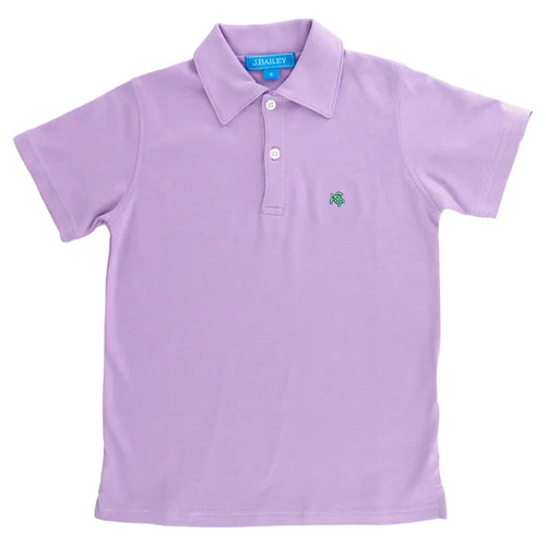 Bailey Boys S/S Polo-Lavender