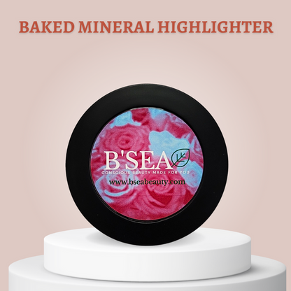 Baked Mineral Highlighter Diamonds & Roses