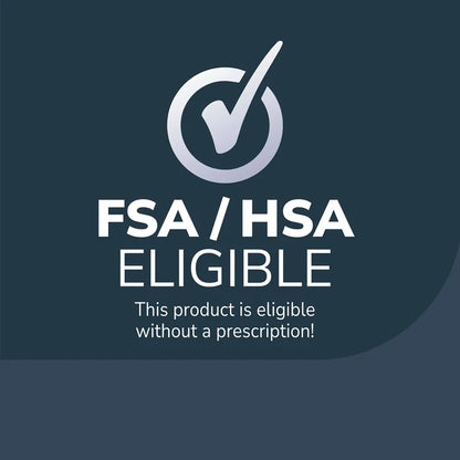 FSAs/HSA eligible icon card for foot pain relief pad
