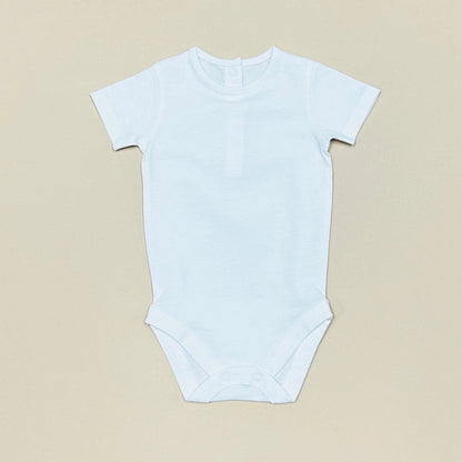 Basic Short Sleeve Baby Bodysuit Onesie  (Organic Cotton) by Viverano