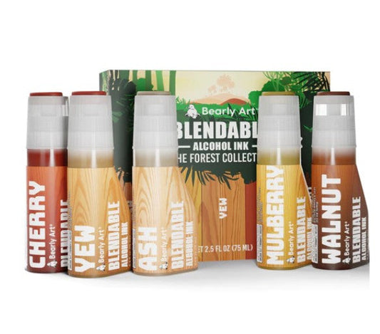 Bearly Art - Blendable Alcohol Inks - The Forest Collection
