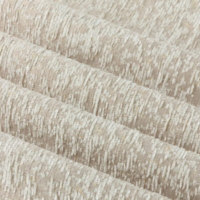 Beatriz Ivory Textured Chenille Eyelet Curtain Pair