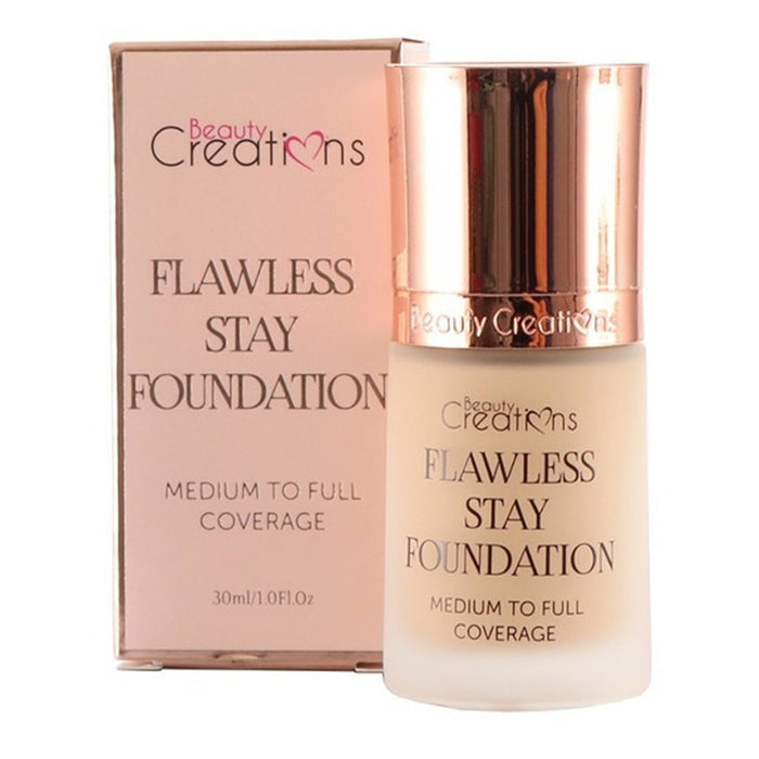 Beauty Creations Flawless Stay Foundation 30ml/ 1oz - ikatehouse